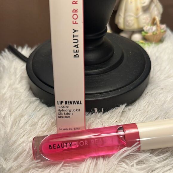 Lip Revival Hi-Shine Hydrating Lip Oil - Cream - Picture 5 of 5